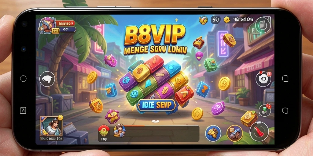 Tampilan menarik dari gameplay B8VIP yang seru dan menyenangkan.
