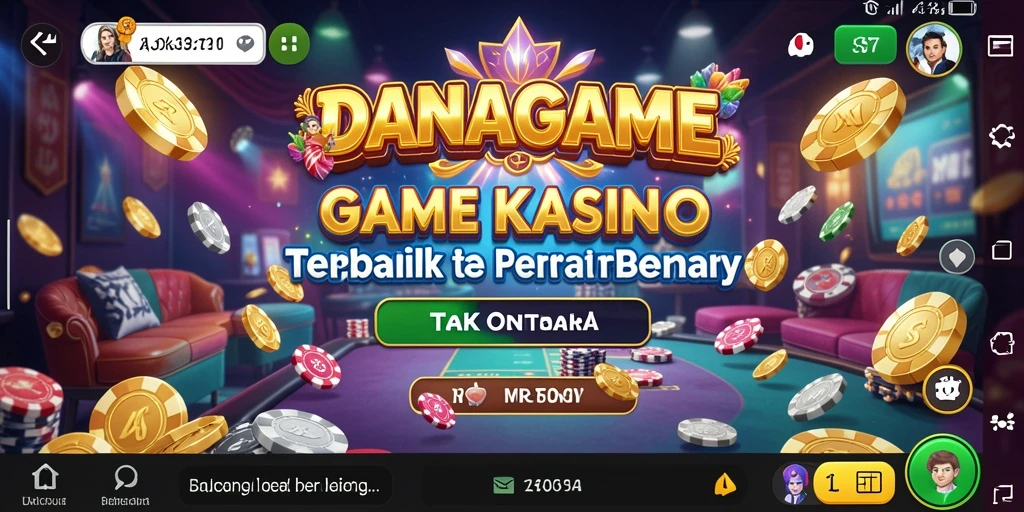 Tampilan gameplay seru dan mendebarkan di DANAGAME.