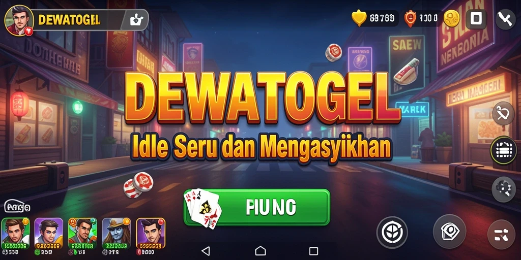 Tampilan gameplay DEWATOGEL yang menarik dan interaktif.