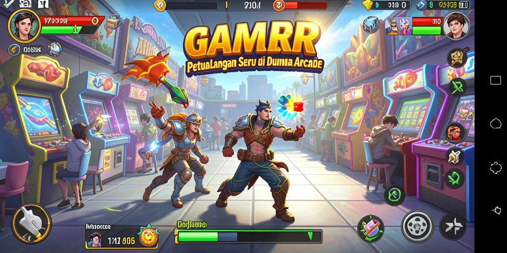 Tangkapan layar dari gameplay seru GAMERP yang penuh tantangan.