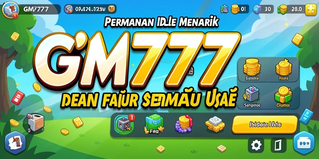 Tampilan menarik dari gameplay GM777 yang seru dan menyenangkan.