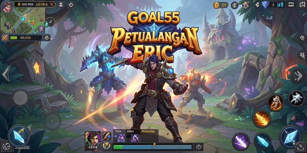 Tampilan gameplay epik dalam dunia ARPG yang menakjubkan.