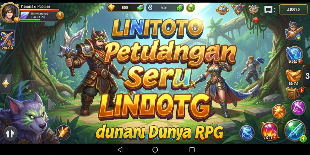 Tampilan gameplay seru dan menantang di LINITOTO.