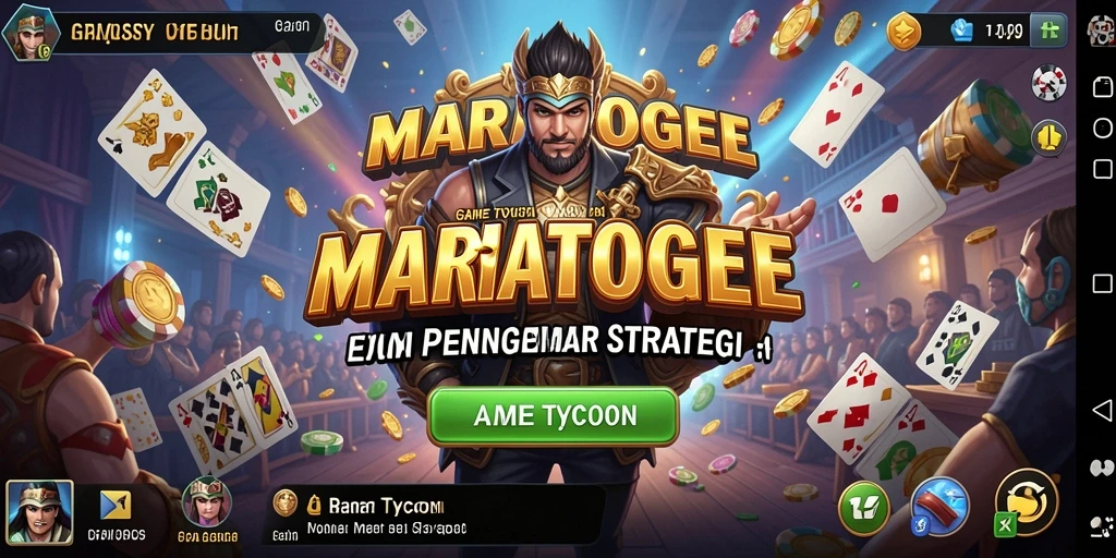 Tangkapan layar menunjukkan momen gameplay menegangkan di MARIATOGEL.