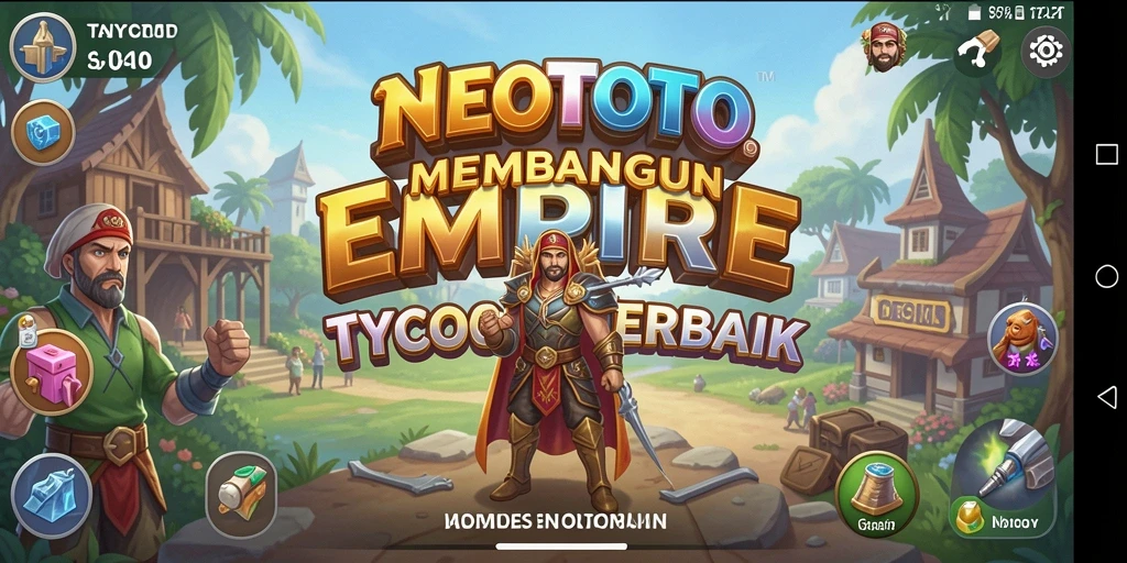 Gameplay menarik menunjukkan serunya membangun empire di NEOTOTO.