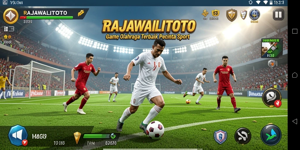 Tampilan gameplay menarik dari RAJAWALITOTO dalam pertandingan olahraga.