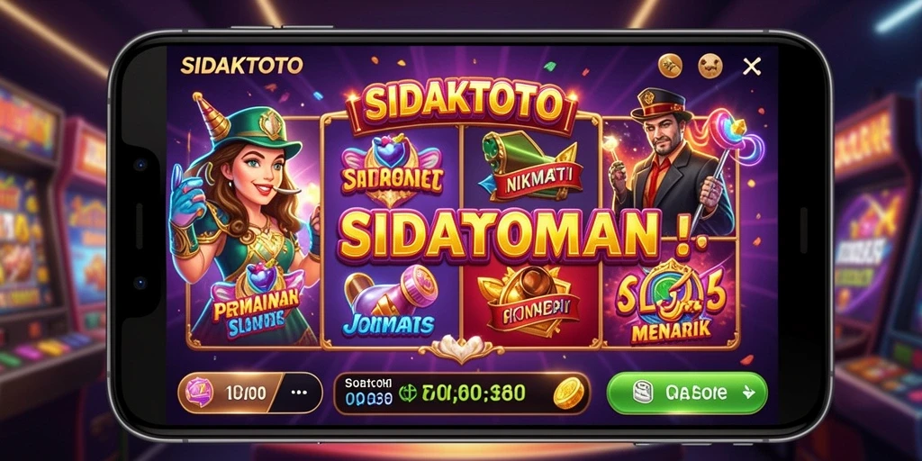 Tampilan gameplay menarik dari SIDAKTOTO yang memikat.